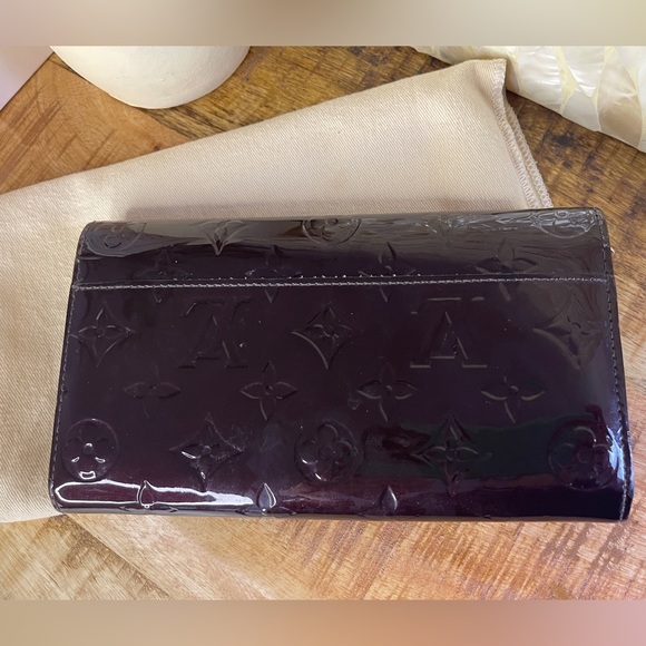 LV Louis Vuitton Vernis Portefeuille Sarah Long Wallet - Picture 3 of 14